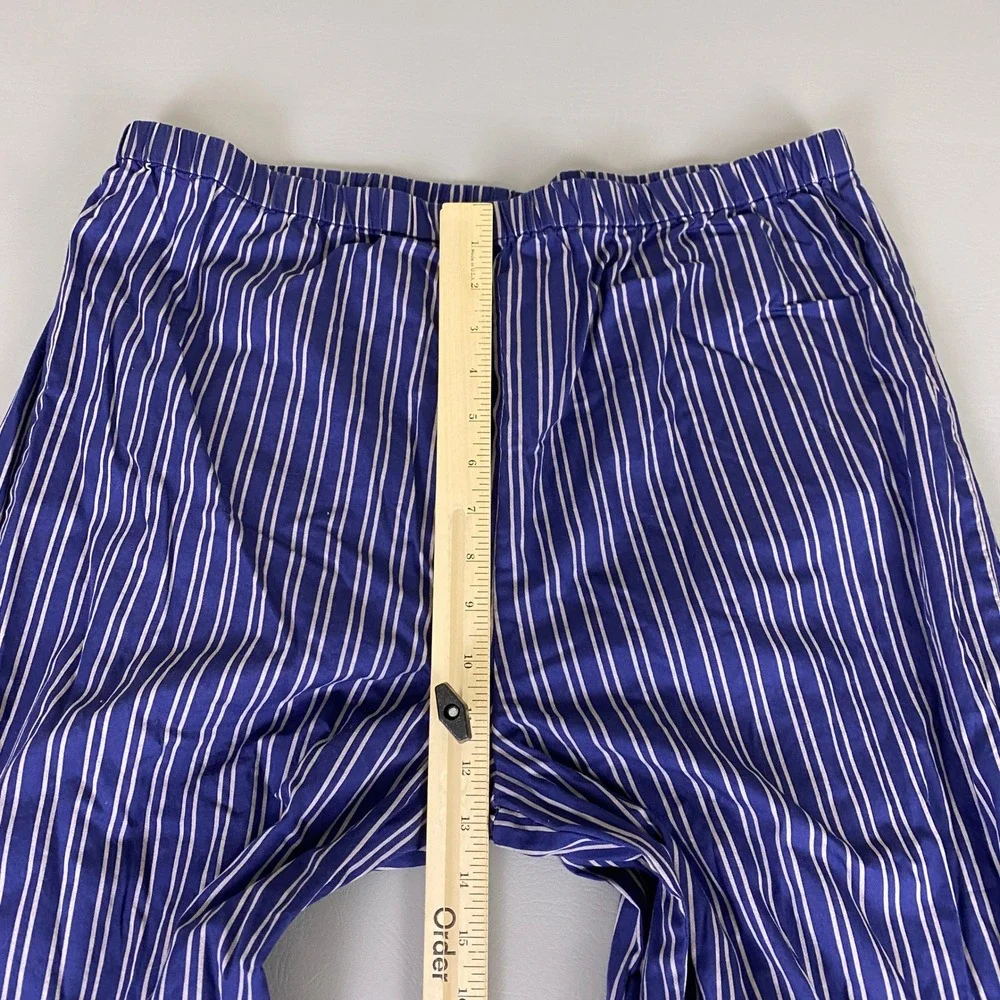 Harry Potter Pottery Barn Teen‎ Pajama Pants Boys Size Medium Striped Blue White